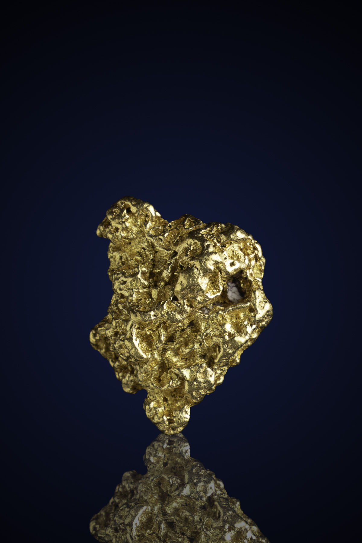 Shiny, Stunning Natural Gold Nugget - Auburn, CA - 3.19 Grams (image for) Shiny, Stunning Natural Gold Nugget - Auburn, CA - 3.19 Grams